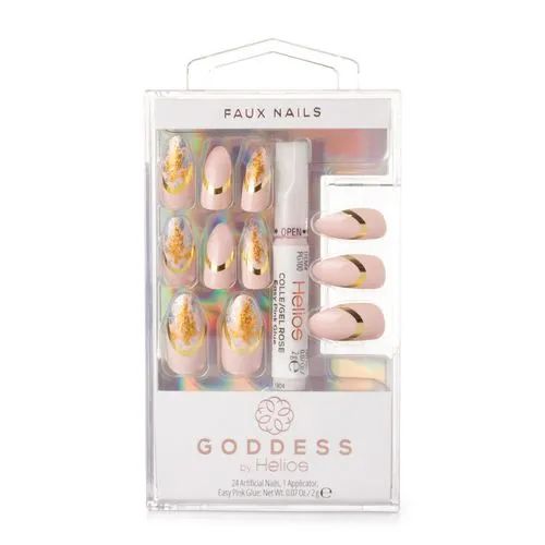 Goddess by Helios Nail Systems Pink/Gold