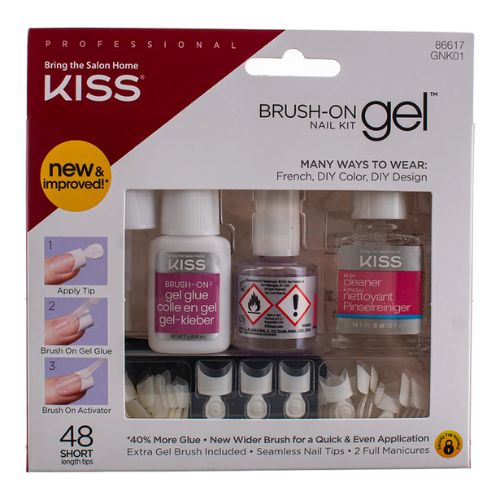 Kiss Brush-On Gel Nail Kit