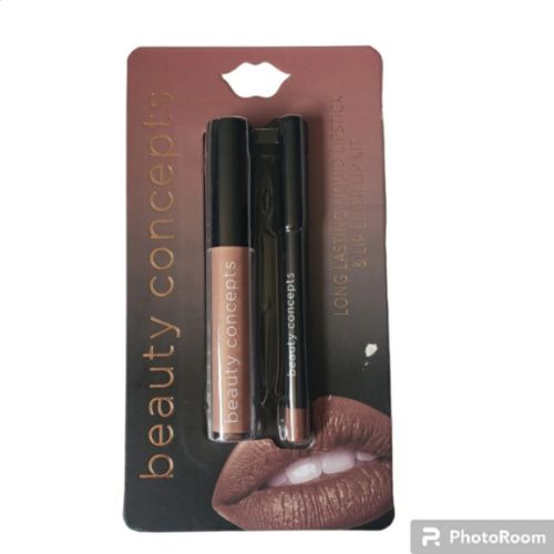 Bargain! Beauty Concepts Long Lasting Liquid Lipstick & Liner Duo