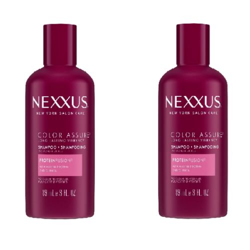 Bargain!  Nexxus Color Assure Shampoo & Conditioner Travel Size